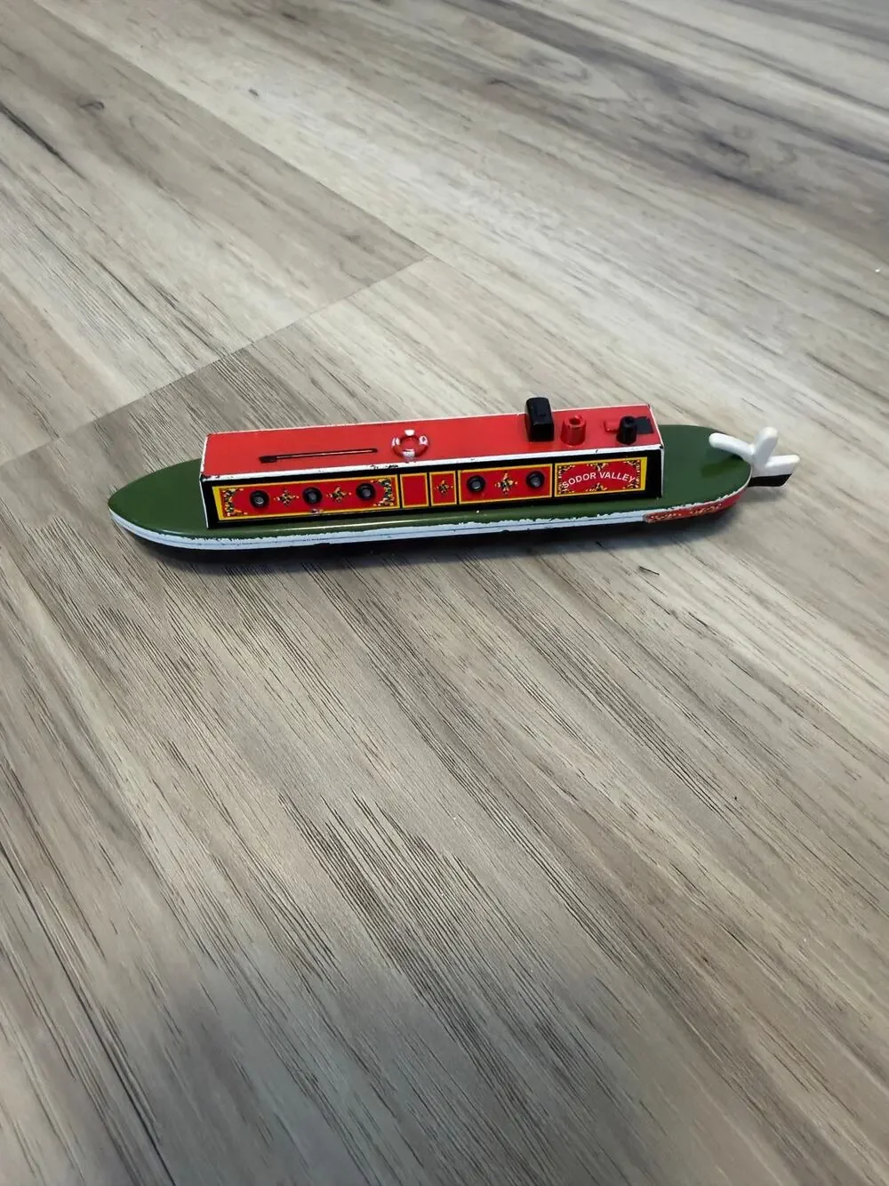 Thomas & Friends Railway Train ERTL SODOR Canal Boat 1999 VHTF Boat Toy